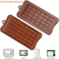 Miniatyrbillede 4 af 5: Chokoladepakke med 4 fødevaresikre non-stick energibarer og proteinforme