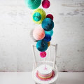Pikkukuva 3 / 4: 12 kpl - Honeycomb Ball - Color Random