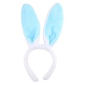 Miniatyrbilde 1 av 3: Tegneserie plysj pannebånd Bunny Ears Hårbånd påske jul Blue