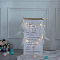 Miniatyrbilde 3 av 5: White Feather 3m 20 LED-lys Feather String Light Kalkun Feather Dekorativ Light