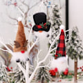 Miniatyrbilde 5 av 5: Julelys, 3 stk Julelys Juledukkepynt Juleplysj ansiktsløs dukke
