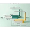 Miniatyrbild 5 av 5: Multifunktionell push-pull förvaringsställ för köksutrustning (grön)