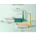 Miniatyrbild 5 av 5: Multifunktionell push-pull förvaringsställ för köksutrustning (gul)