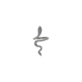 Miniatyrbild 1 av 5: Gothic Rhinestones Open Snake Ring Justerbara Djurringar Reptiler För män Kvinnor Mode Punk Pojke Flicka Födelsedag Smycken Presenter
