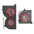 MSI GS63VR GS73 GS73VR MS 17B1 CPU GPU Kjølevifte 4-pinners rask varmeavledning bærbar PC-vifte