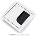 Miniatyrbillede 5 af 5: Kabelhulsdæksel Skrivebord Computer Ledning Kabelhulsforsyninger Kabelhulsdæksel Computerbordgennemføring til skrivebordsstyring Rektangulært 2 stk. 80 X 80 Mm
