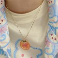 Miniatyrbilde 4 av 5: Halskjede Heart Stud Summer Outfit Motesmykker Ac1419
