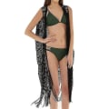 Miniatyrbilde 3 av 3: Dame cardigan åpen foran solkrem Bikini Cover Up