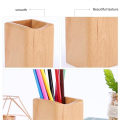 Miniatyrbild 2 av 5: Pen Organizer Trä Pennhållare för Skrivbord Penna Förvaringshållare Hemmakontorstillbehör (svart valnöt)