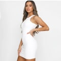 Pikkukuva 3 / 5: Naisten seksikäs sundress slim fit hihaton mekko White L