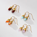 Pikkukuva 2 / 5: Korvakoru Metallic Element Flower Stud Muotikorut Ac7015 C017
