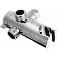 Miniatyrbillede 1 af 5: Way Shower Arm Diverter 1/2" Universal Brusehoved Holder Spray Tee Outlet Vandudskiller 3 Way Diverter Cradle Badeværelse