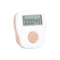 Miniatyrbilde 5 av 8: Hvit Lysende Ringteller USB Oppladbar Svettetett Silikon Manuell Ringtype