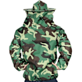 Miniatyrbillede 3 af 5: Camouflage biavlsjakke slør kappe Hatt udstyr Smock biavlsudstyr