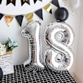 Miniatyrbillede 3 af 5: Golden Number Ballon 6