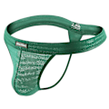 Miniatyrbilde 2 av 3: Menn Truser Sexy G-String Thong Underbukser Truser Undertøy Green L