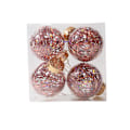 Miniatyrbild 1 av 5: 5 st julboll Transparent julgransprydnader Rose gold