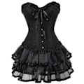 Pikkukuva 3 / 4: Sexy Corsets Mekot Naisten Puku only Corset 4XL
