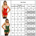 Pikkukuva 2 / 2: christmas Sexy Lace Lingerie Women See Through Alusvaatteet Red L