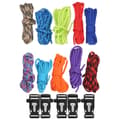 10 st 3M 9,8FT Utomhuscamping 7-trådig Paracord Kraftig Flätad Rep