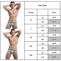 Miniatyrbilde 2 av 2: Menn Patchwork Sexy Truser Undertøy Purple Grey 3XL