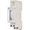 Miniatyrbilde 2 av 5: 24 timers mekanisk timer 15 minutter minimum timer skinnemontert innebygd batteri, SUL180a AC220-240V Grå - SUL180a AC220-240V Grå,