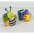 Miniatyrbild 2 av 4: Baby rattle strumpor leksaker 3-6 till 12 månader lär leksaker