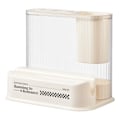 Miniatyrbild 1 av 5: Skärhållare Vacker form Transparent Synlig design Utrymmesbesparande Plast Kök Skärbräda Organizer med ätpinnehållare Daglig användning