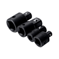 Miniatyrbillede 1 af 5: Forøger Og Reducer Sæt Skralde Adapter Reducer Adapter Til Sockets Og Bits 4stk 1/2&quot; 1/4&quot; 3/8&quot; Chauffør