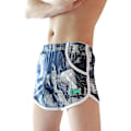 Miniatyrbild 1 av 2: Män Mesh Boxer Lösa Lounge Trosor Underkläder Royal Blue M