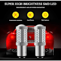 Pikkukuva 3 / 5: Punainen 1157 BAY15D P21/5W 5630 33SMD Auton LED-polttimot Canbus 900LM Super Kirkas takajarruvalo Sumuvalot Takavalo