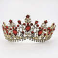 Miniatyrbild 2 av 5: Jeweled Crowns Vackra Headpiece Bröllop Crown Bröllop Tiaras Håraccessoarer för bal födelsedag Green without comb