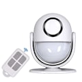 Miniatyrbillede 1 af 5: 120db Bevægelsessensor Alarm - Fjernbetjening Trådløs 1 stk-hvid