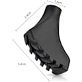 Miniatyrbillede 3 af 5: Nordic Walking Pads, 12 stykker / 6 par asfaltgummi pads til Nordic Walking