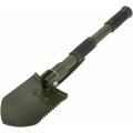 Miniatyrbilde 1 av 5: Multifunksjons camping spade, høykvalitets militær stål sammenleggbar spade med bæreveske for utendørs camping Surviva