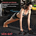 Pikkukuva 4 / 5: Ammattimaiset push-up-kahvat liukumattomilla tankoilla fitness, voimisteluun, voimaharjoitteluun ja voimaharjoitteluun