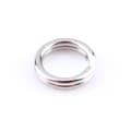 200 stk. Fiskesolidt rustfrit stål Snap Split Ring Lokkemiddel Tackle Connector