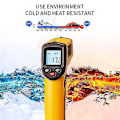 Miniatyrbild 4 av 4: Gm320 Digital LCD Infraröd Termometer Gun Ir Laser Point Thermal Infraröd Imaging Temperatur Handhållen Pyrometer Instrumentation
