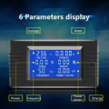 Miniatyrbild 2 av 5: PZEM-022 Öppna och stäng CT 100A AC Power Control Meter Digital Display Voltmeter Amperemeter Strömfrekvens Mätare Spänning