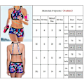 Pikkukuva 4 / 4: Naisten pehmustettu Tankini- set, uimapuku, uimapuku M