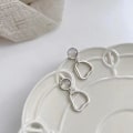 Pikkukuva 3 / 5: Korvakorut 925 Hopeakorut Metallielementti Muotikorut Ac8105