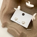 Miniatyrbild 3 av 4: Örhängen Pearl Heart Stud Modesmycken Ac7963