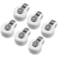 Miniatyrbillede 1 af 5: (Pine lime 6 pakker) skridsikker, nålefri clips til hjemmedyneholder