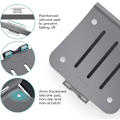 Miniatyrbild 3 av 5: Laptopställ i aluminium för Apple MacBook Air Pro 11-16" bärbar dator (grå)