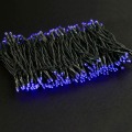 Miniatyrbild 3 av 5: Blått ljus 22 meter 200 lampor, 8 funktioner LED Solar String Lights Star String Lights 8 funktioner