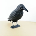 Pikkukuva 2 / 4: Black Crow, Pigeon Repeller ja muovinen kyyhkynen karkotin, Bird Repeller, Luonnollinen tuholaistorjunta, Suojaus ärsytystä vastaan