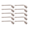 Miniatyrbillede 8 af 8: 10 stk. TR545D 60° ventilstammer til Alcoa 22,5\" & 24,5\" aluminiums lastbilhjul