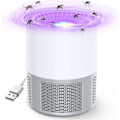Miniatyrbillede 1 af 5: Mosquito Killer Lampe, Mosquito Killer Light Indendørs Elektrisk Flue Killer, Uv Mosquito Zapper Usb Bærbar Fysisk Flue Killer Til Soveværelse Camping Og Ou