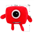 Pikkukuva 2 / 2: Numberblocks pehmolelu lasten nukke-animaationukke One-1