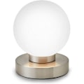 Miniatyrbillede 1 af 5: Touch glas bordlampe touch dæmpning lille bordlampe 3-speed touch sengelampe bordlampe med touch funktion, velegnet
